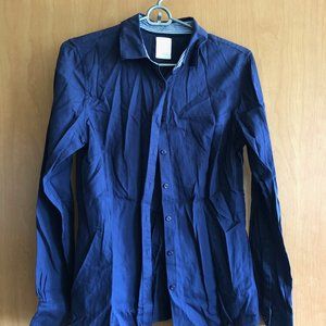 Brooks Brothers Navy Shirt, Size 8